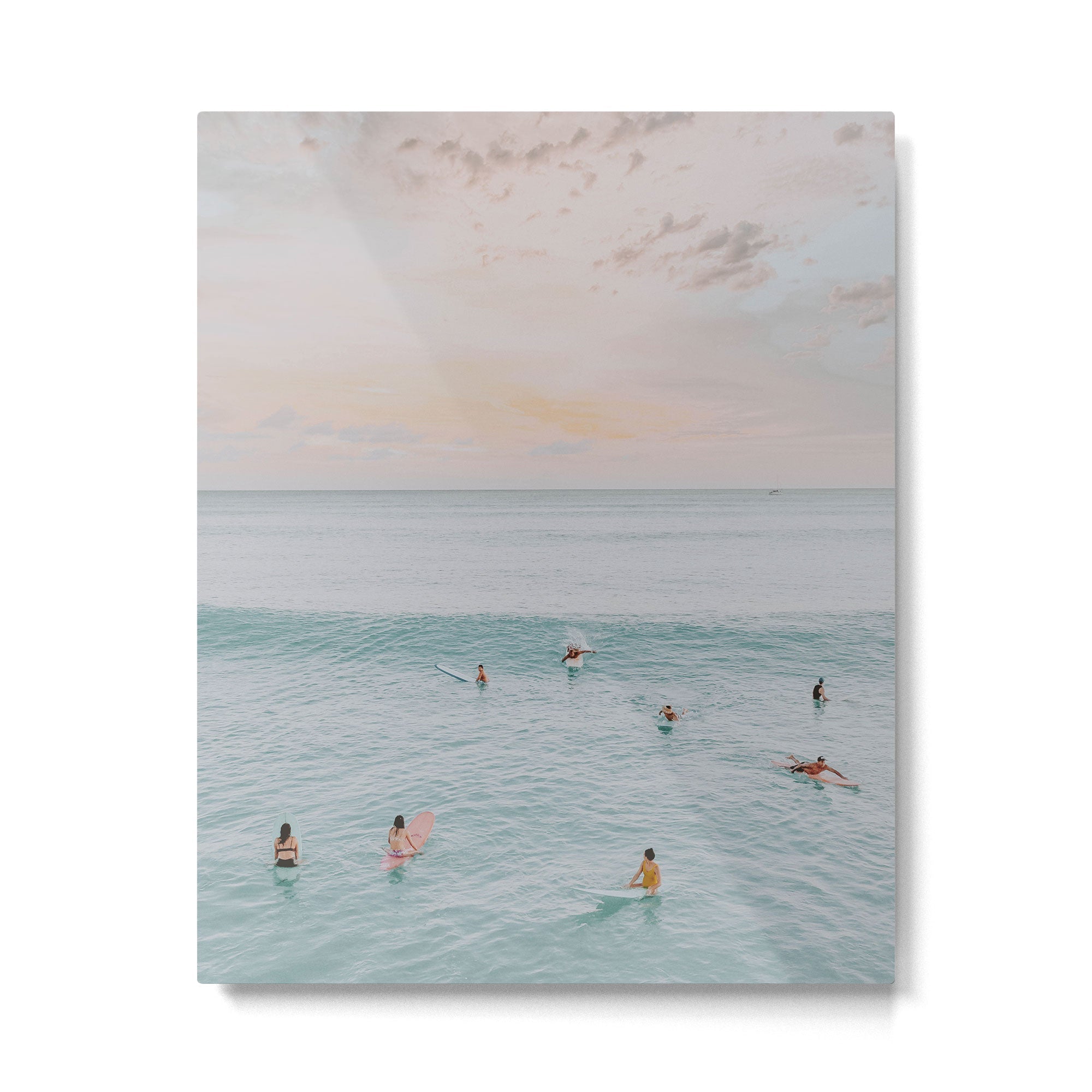 float xix Metal Print | TeksDecor