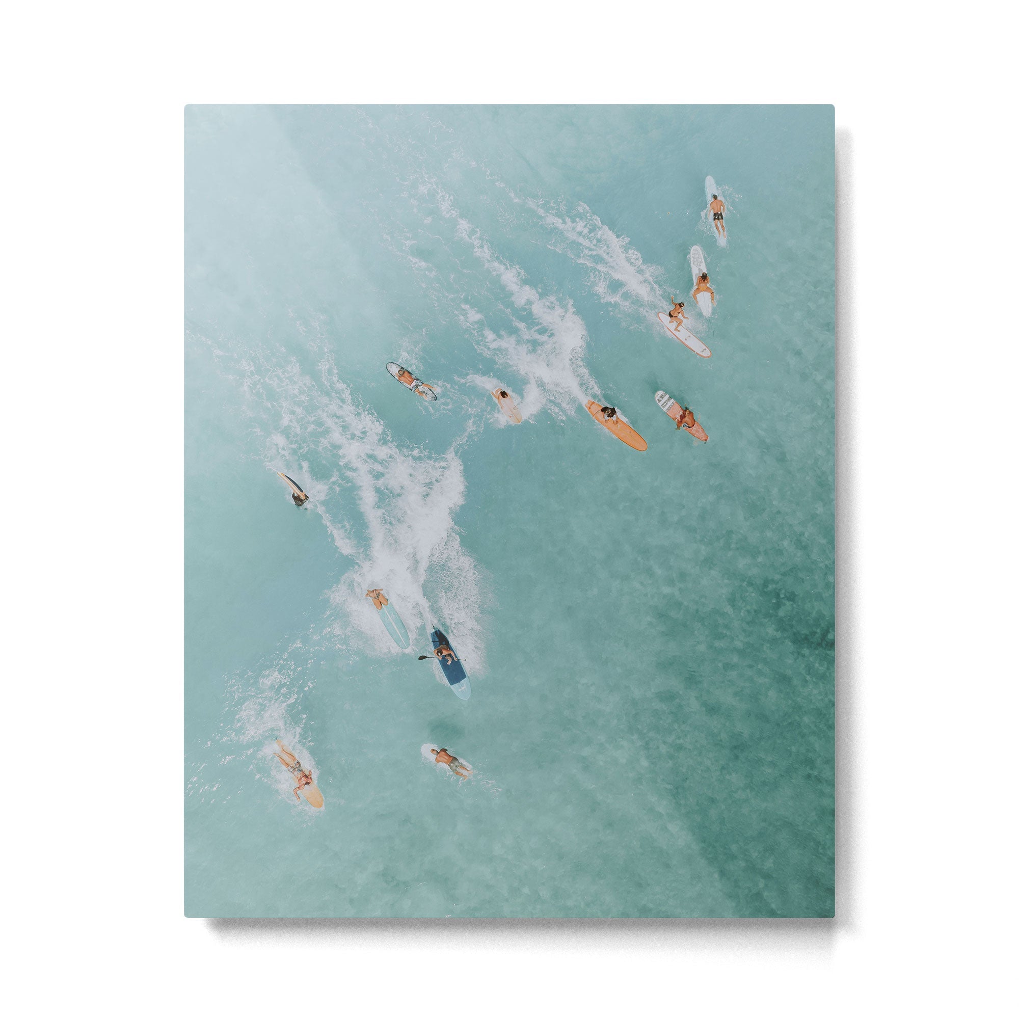 lets surf xviii Metal Print | TeksDecor