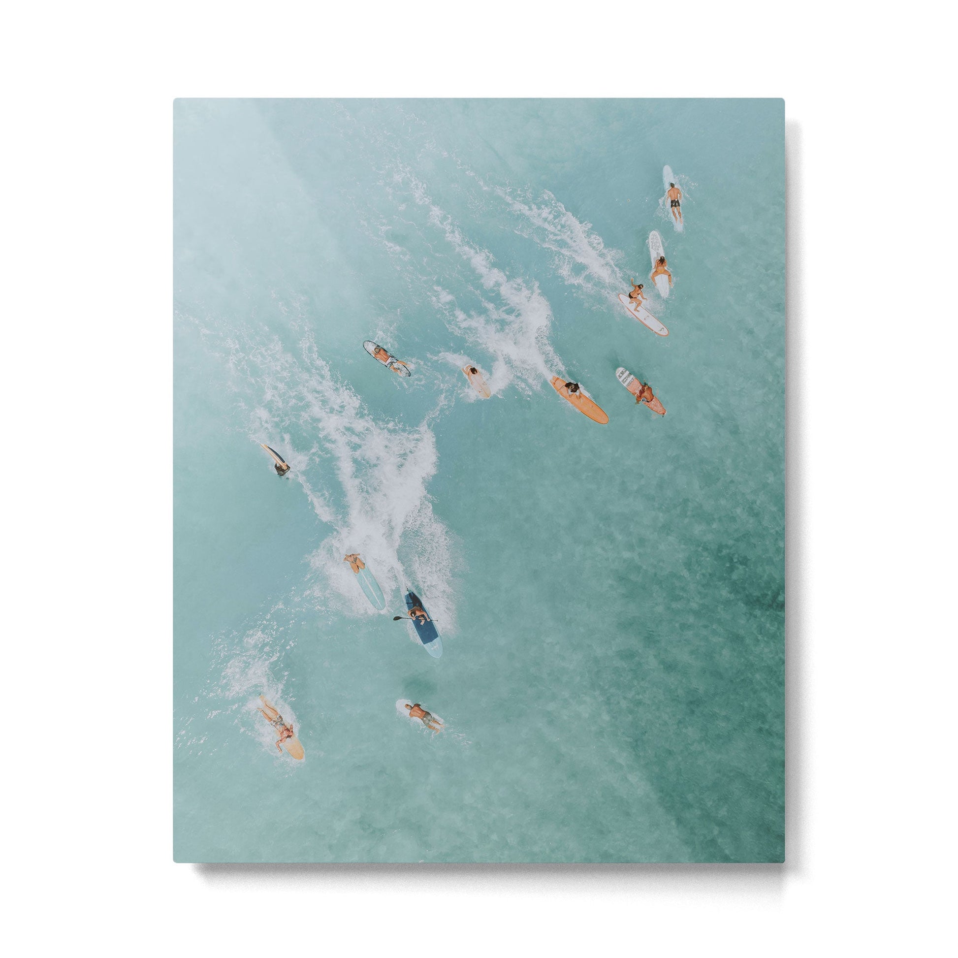 lets surf xviii Metal Print | TeksDecor