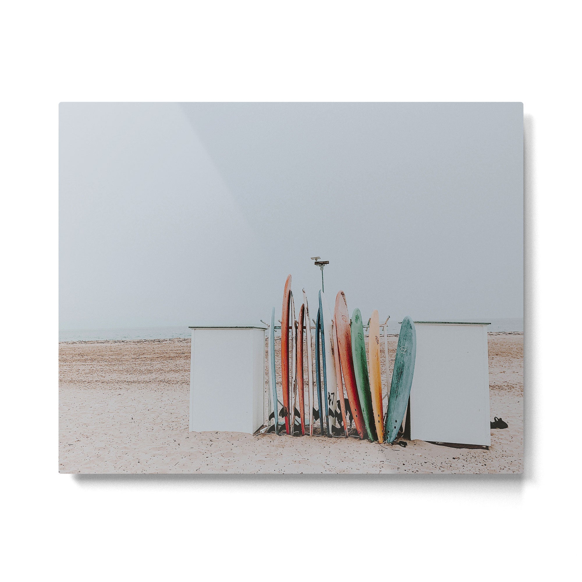 lets surf xxxiii / santa barbara, california Metal Print | TeksDecor