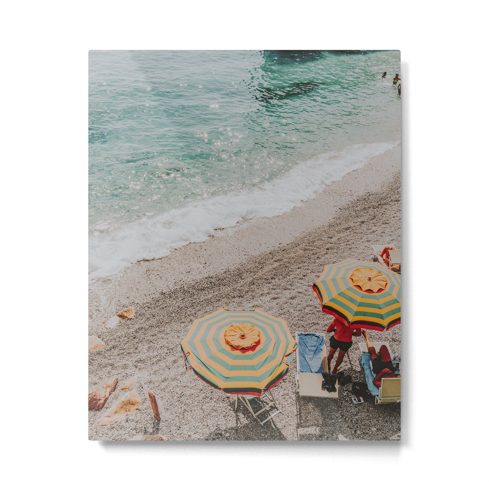 summer beach cxii Metal Print | TeksDecor