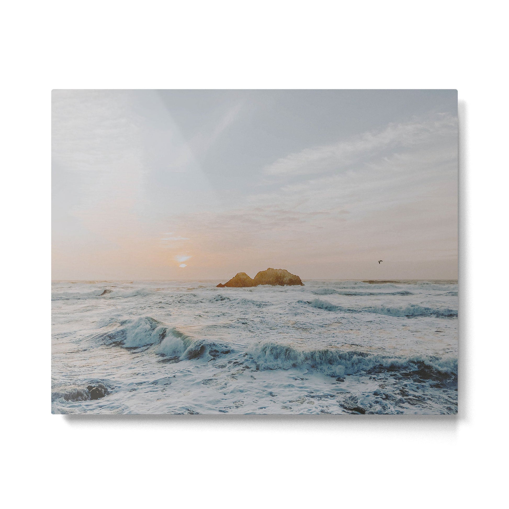 summer sunset vi / san francisco, california Metal Print | TeksDecor