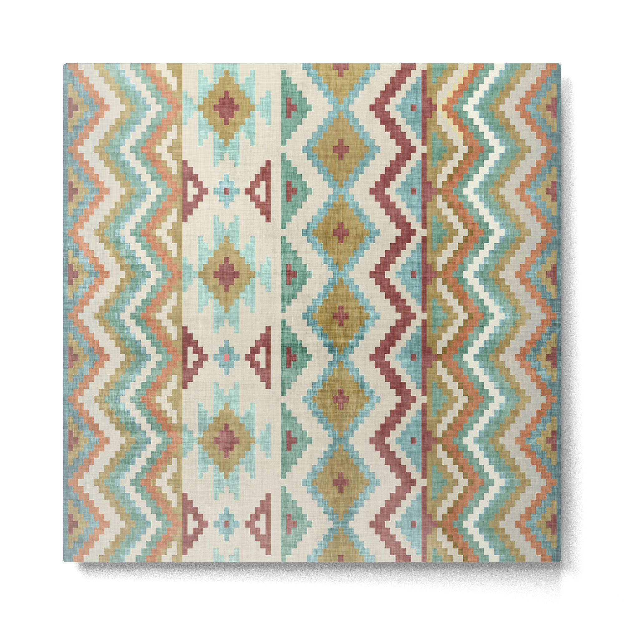 Boho Country Western Metal Print | TeksDecor