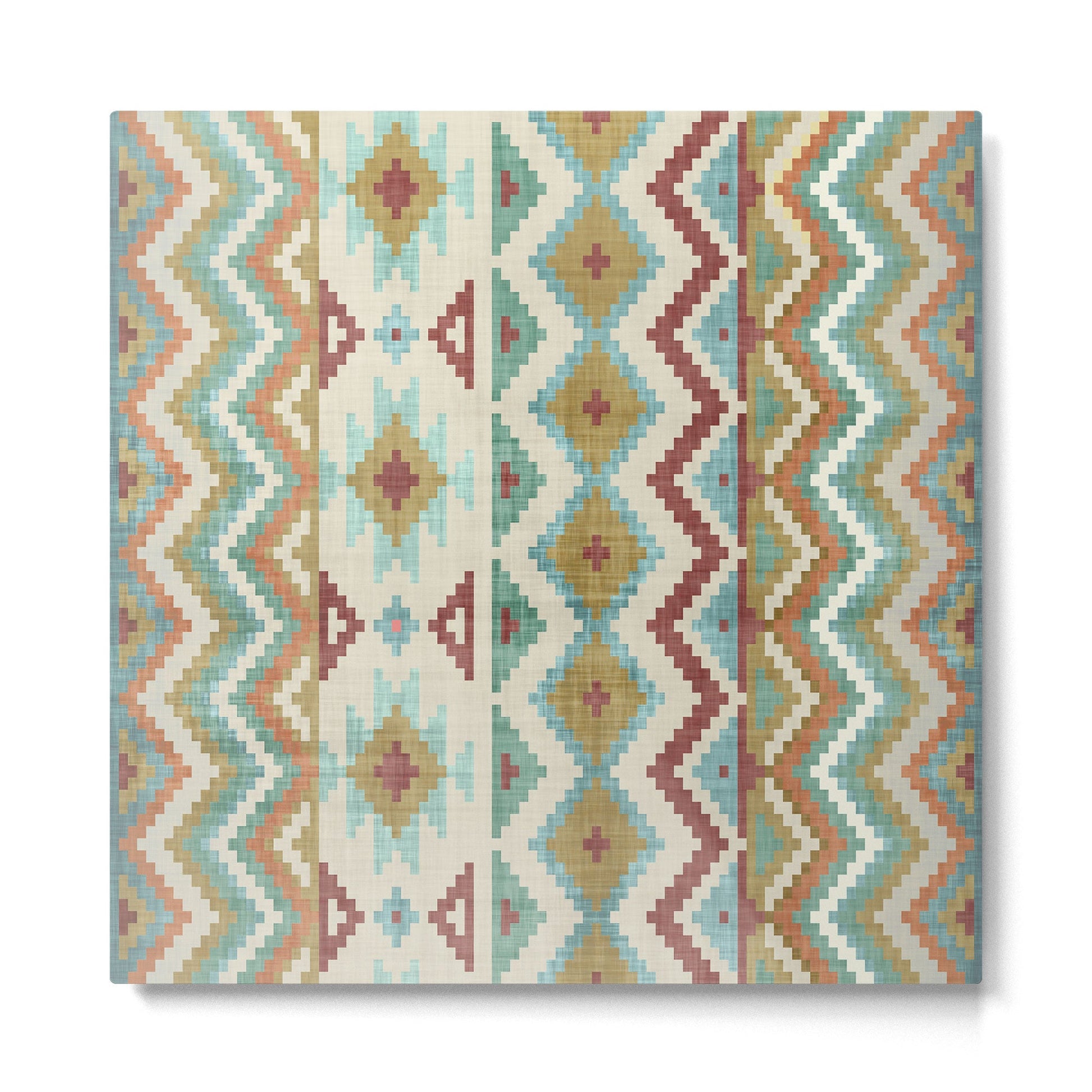 Boho Country Western Metal Print | TeksDecor