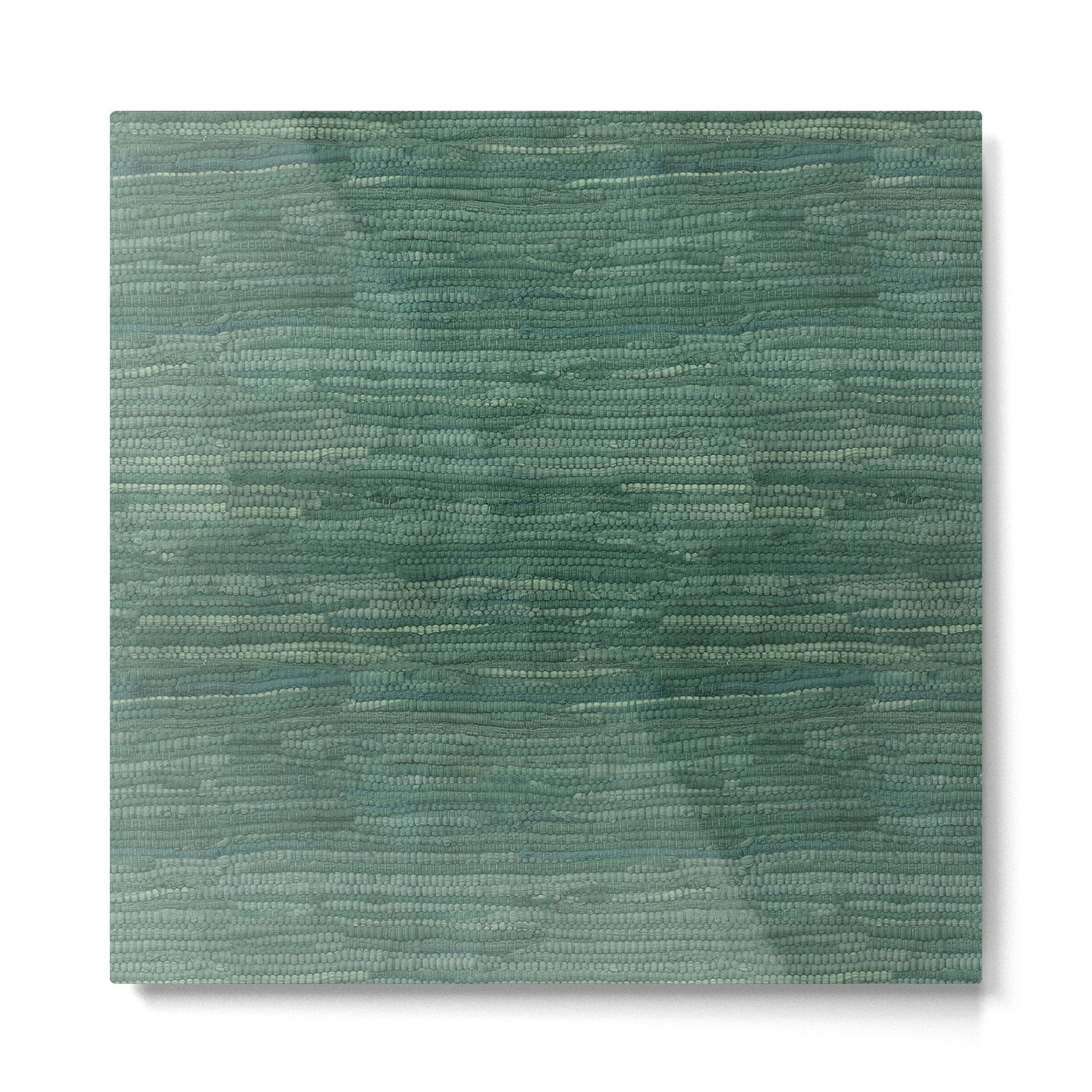 Boho Old Market Textile in Green Metal Print | TeksDecor