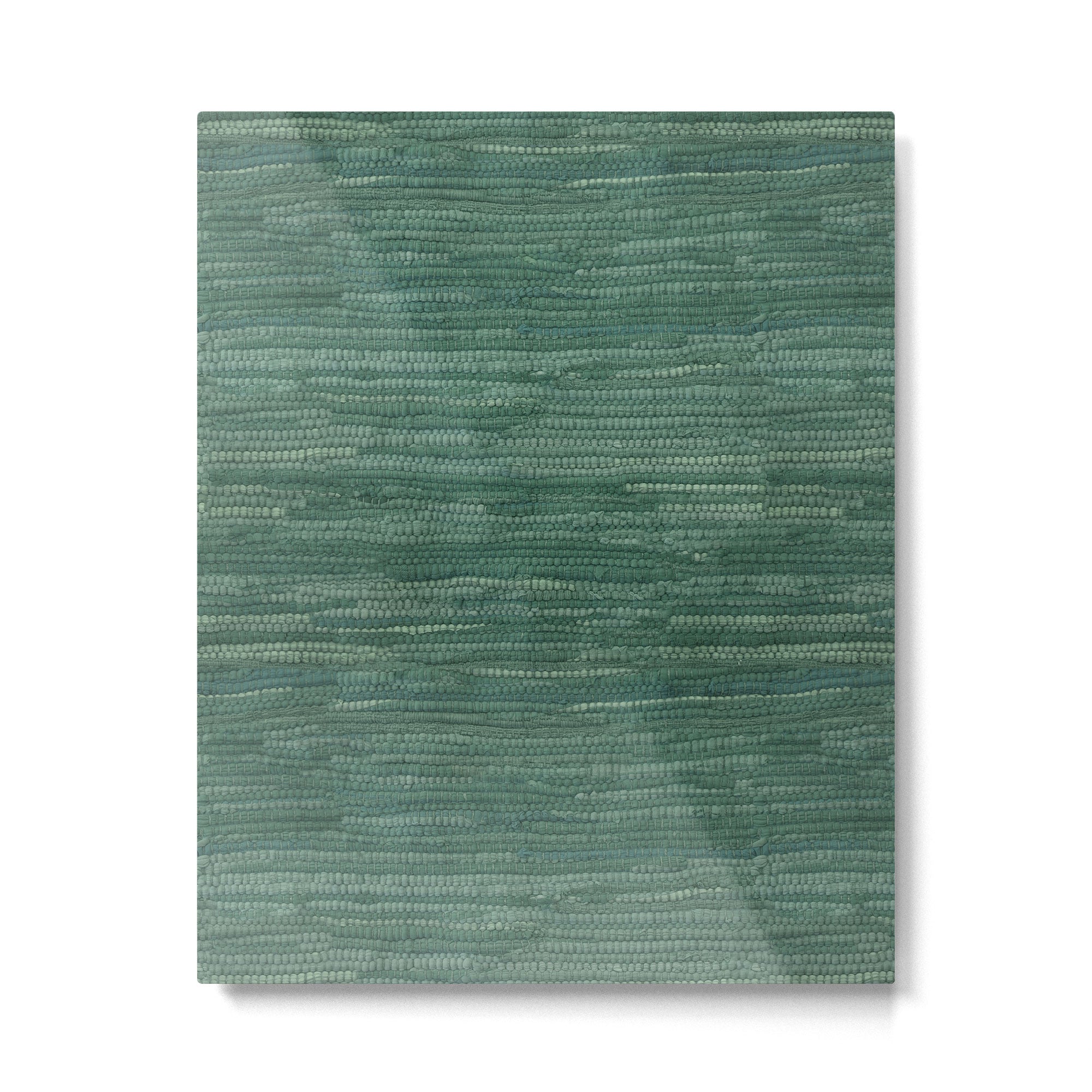 Boho Old Market Textile in Green Metal Print | TeksDecor