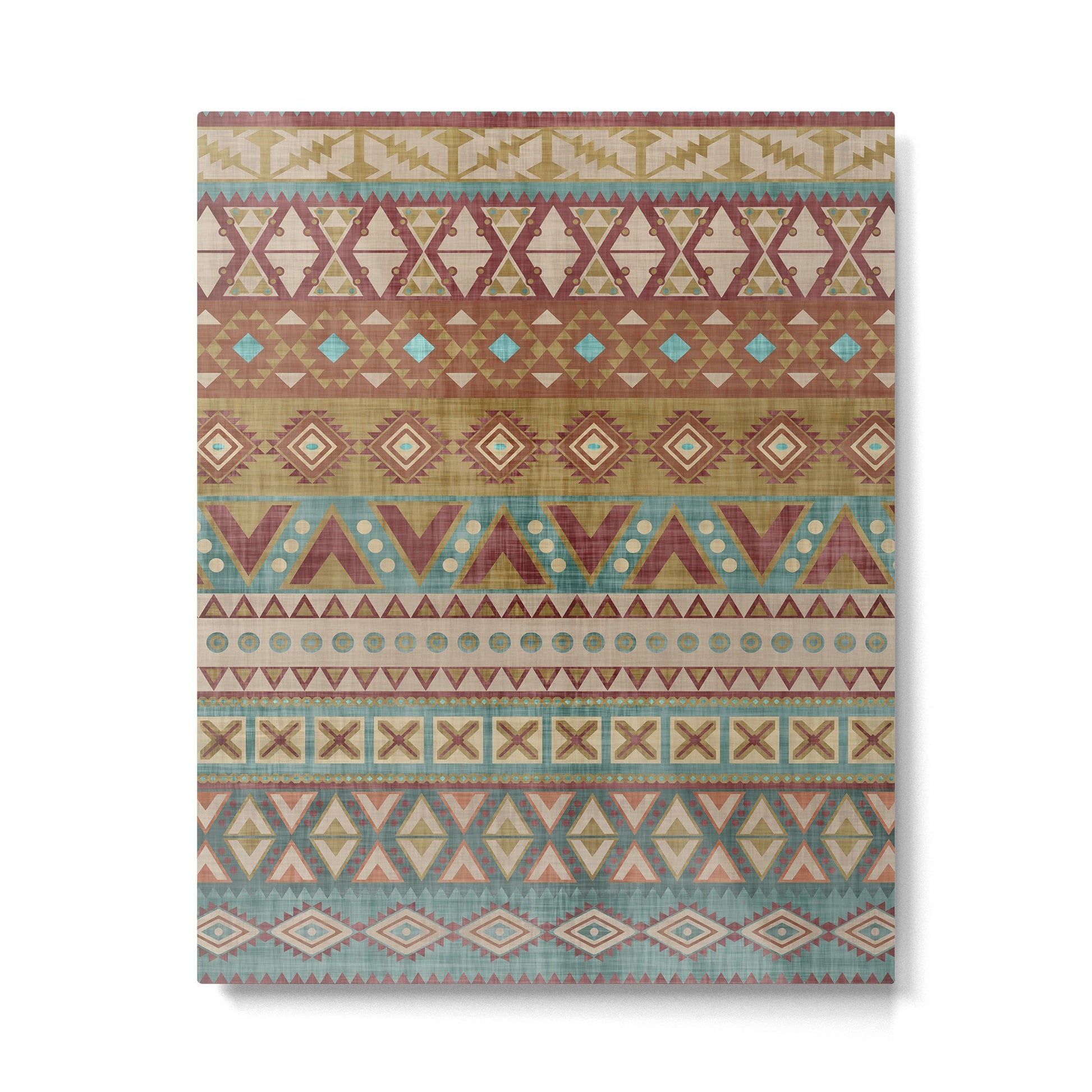 Country Western Boho Metal Print | TeksDecor