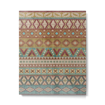 Country Western Boho Metal Print | TeksDecor