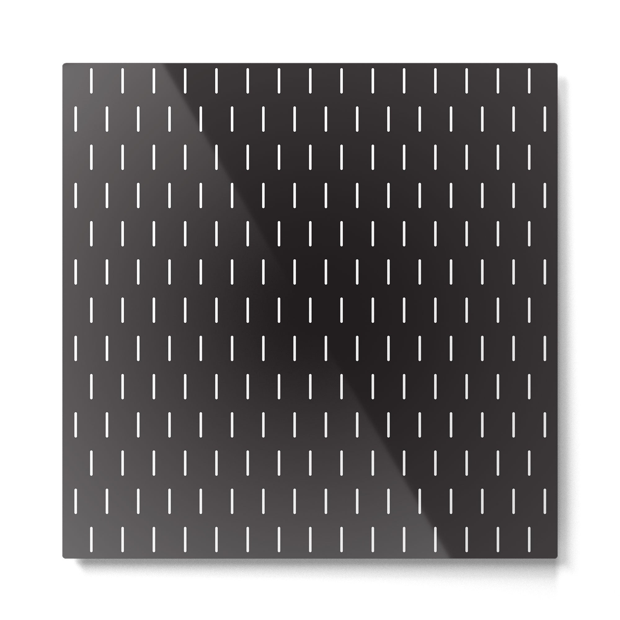Modern Boho Minimal Pattern, Black and White Metal Print | TeksDecor