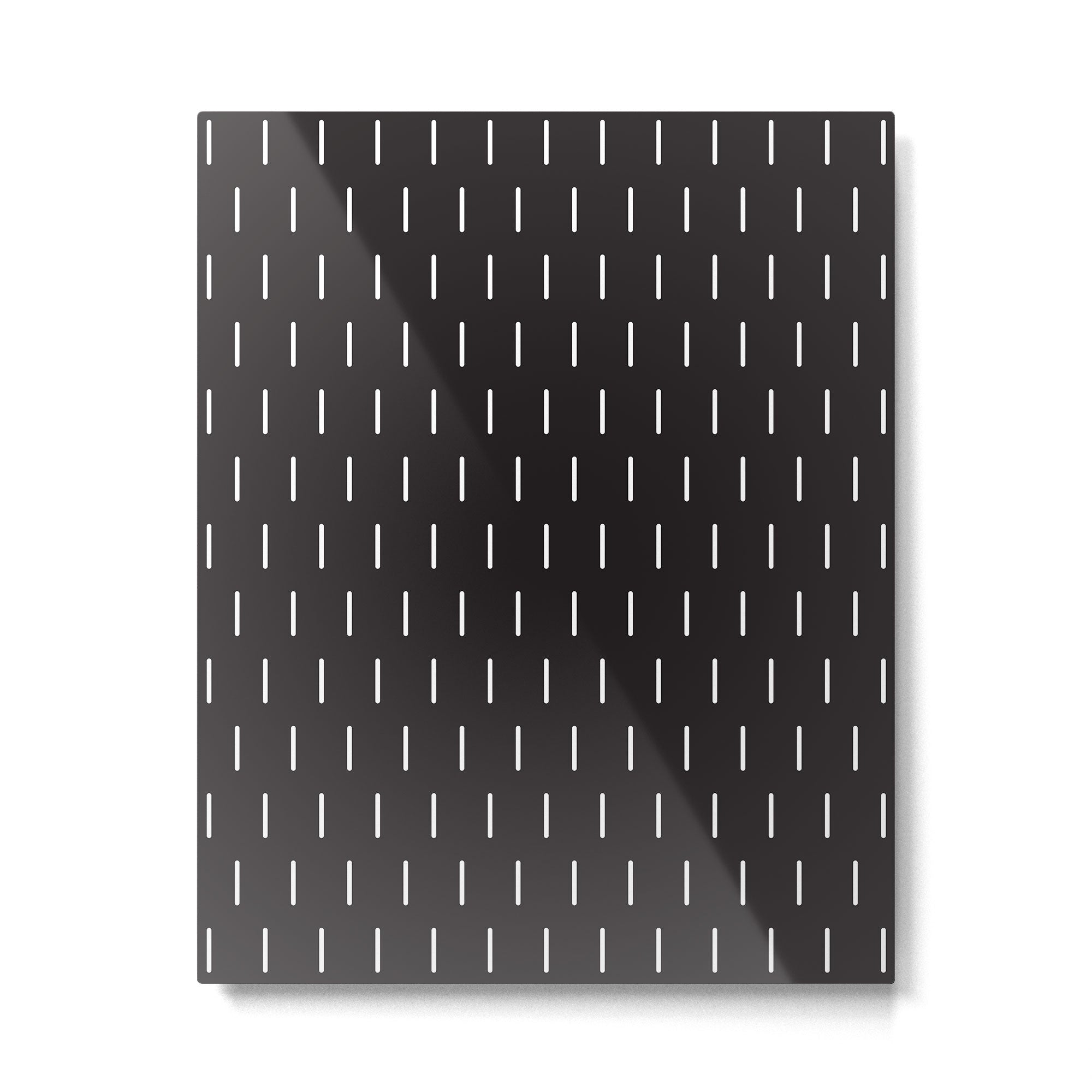 Modern Boho Minimal Pattern, Black and White Metal Print | TeksDecor