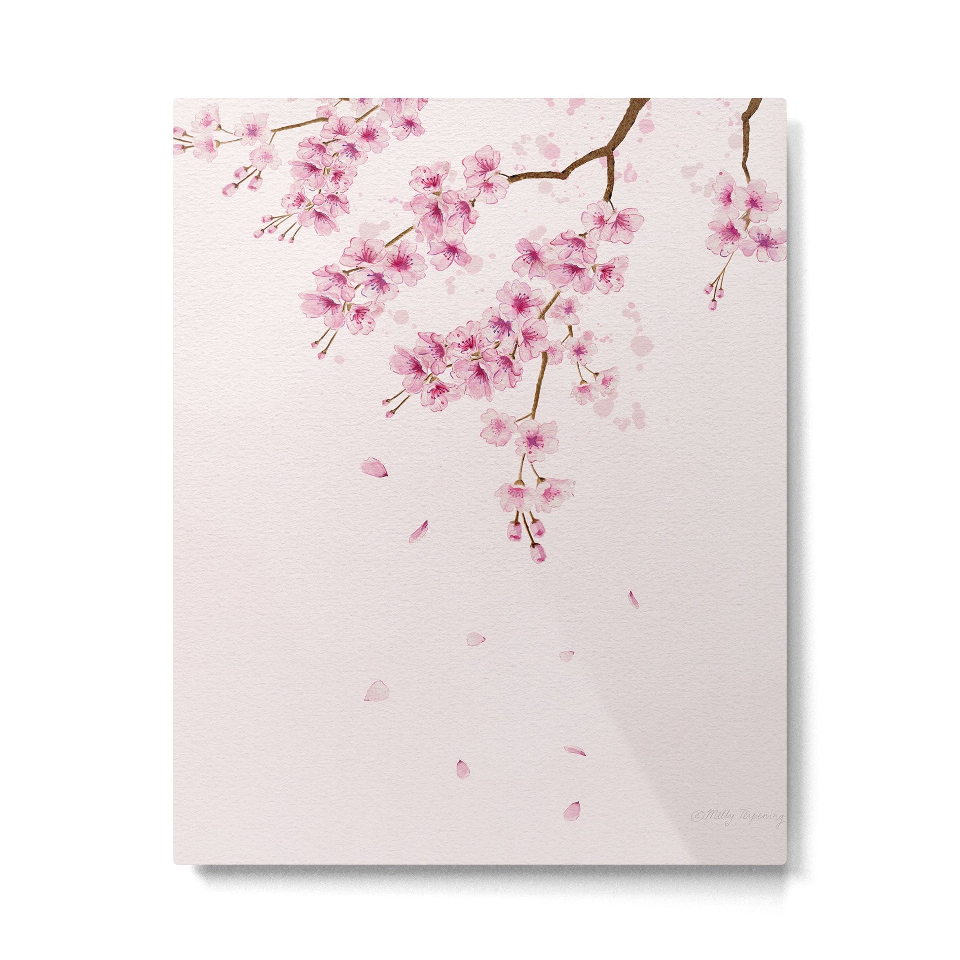 Cherry Blossom 2  Metal Print | TeksDecor