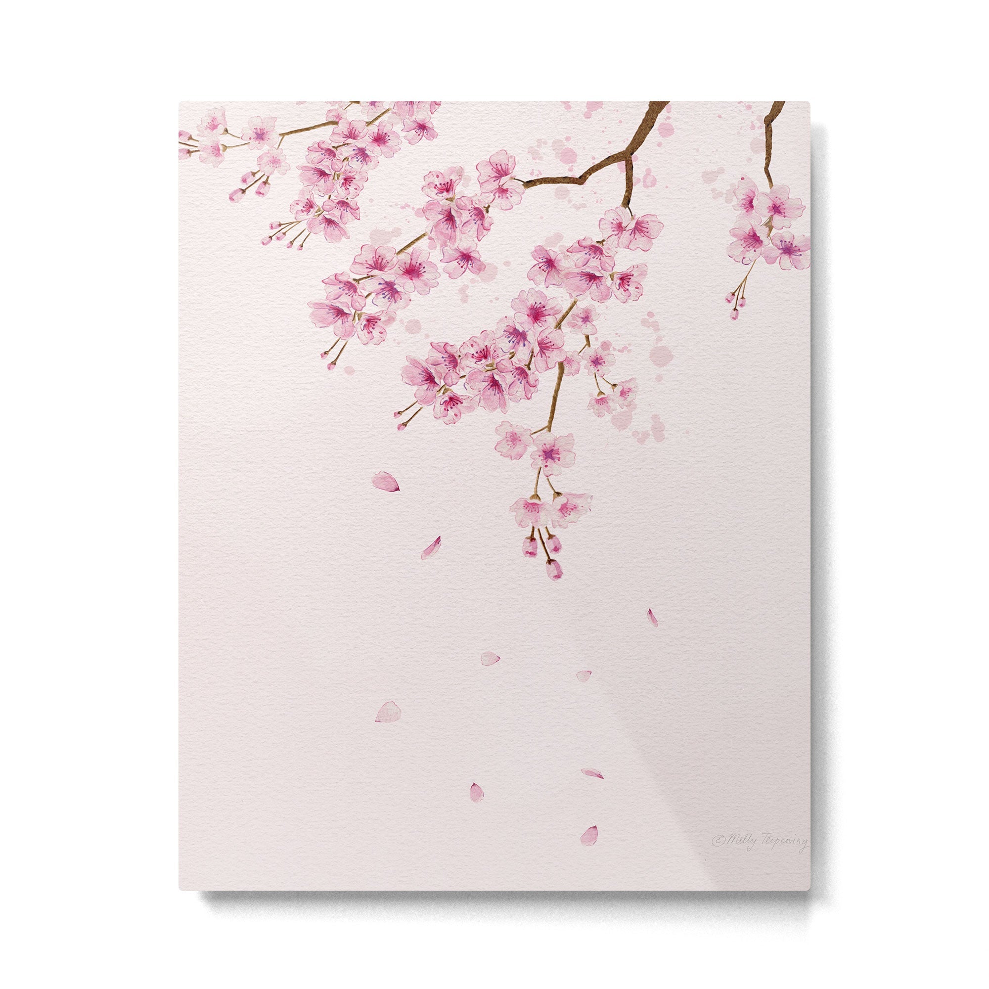 Cherry Blossom 2  Metal Print | TeksDecor