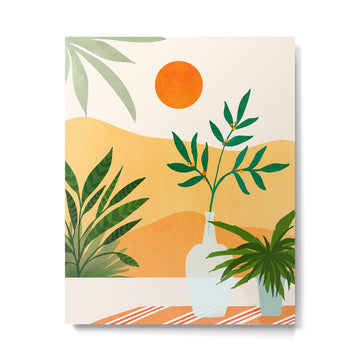 California Sunset Views Metal Print | TeksDecor