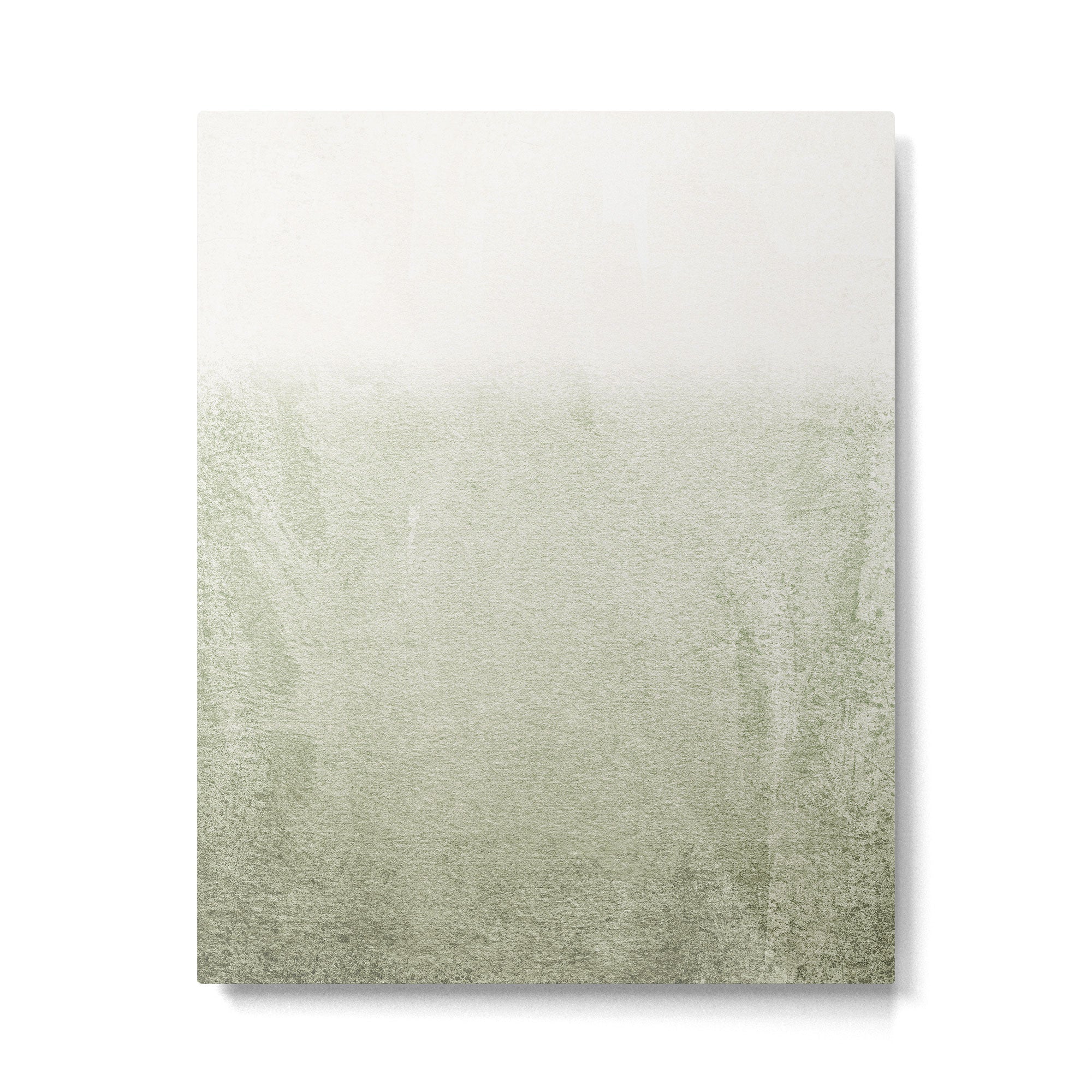 FADING GREEN SAGE Metal Print | TeksDecor
