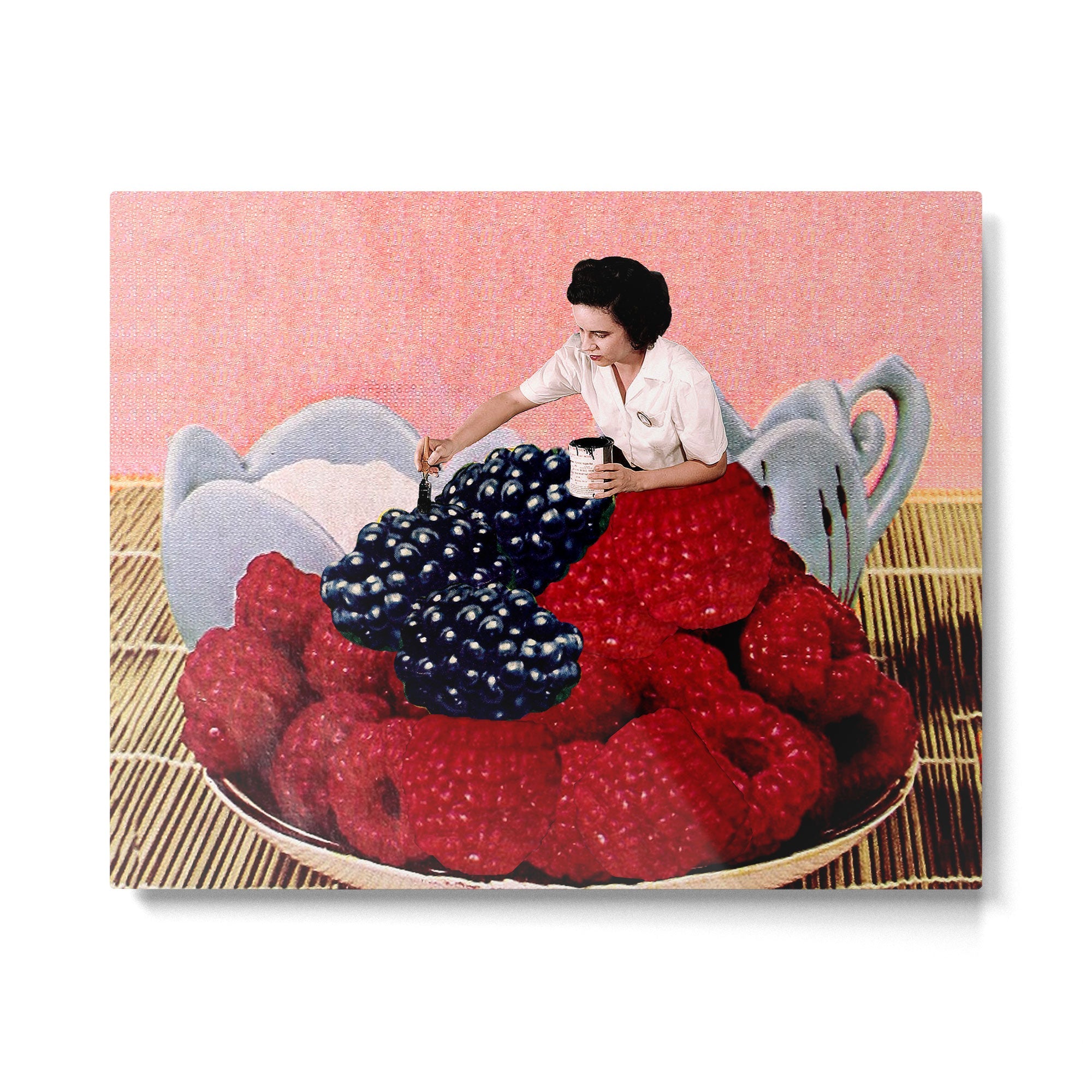 Berry-gate Metal Print | TeksDecor