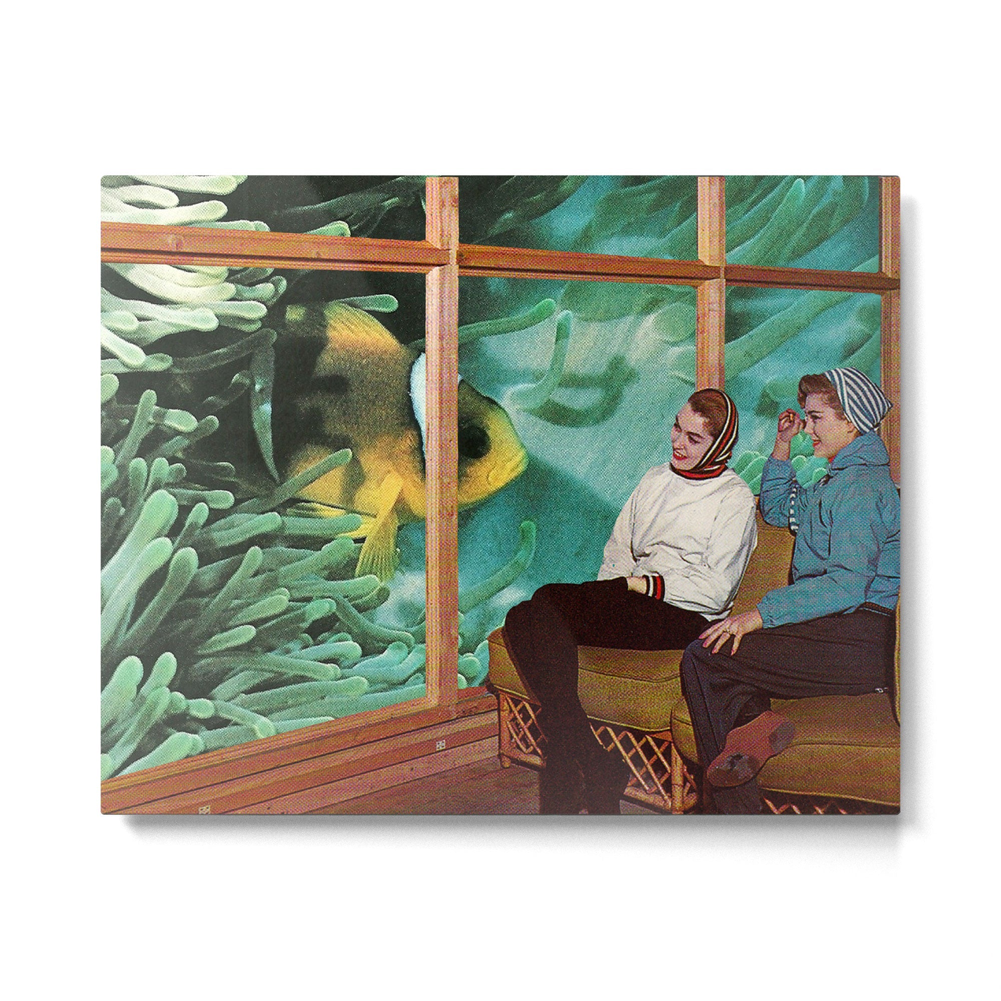 Hello Fish Metal Print | TeksDecor