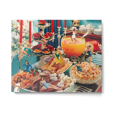 The Feast Metal Print | TeksDecor