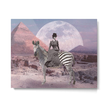 The Traveller Metal Print | TeksDecor