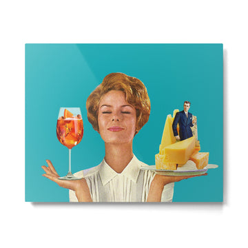 Weekend Plans Metal Print | TeksDecor