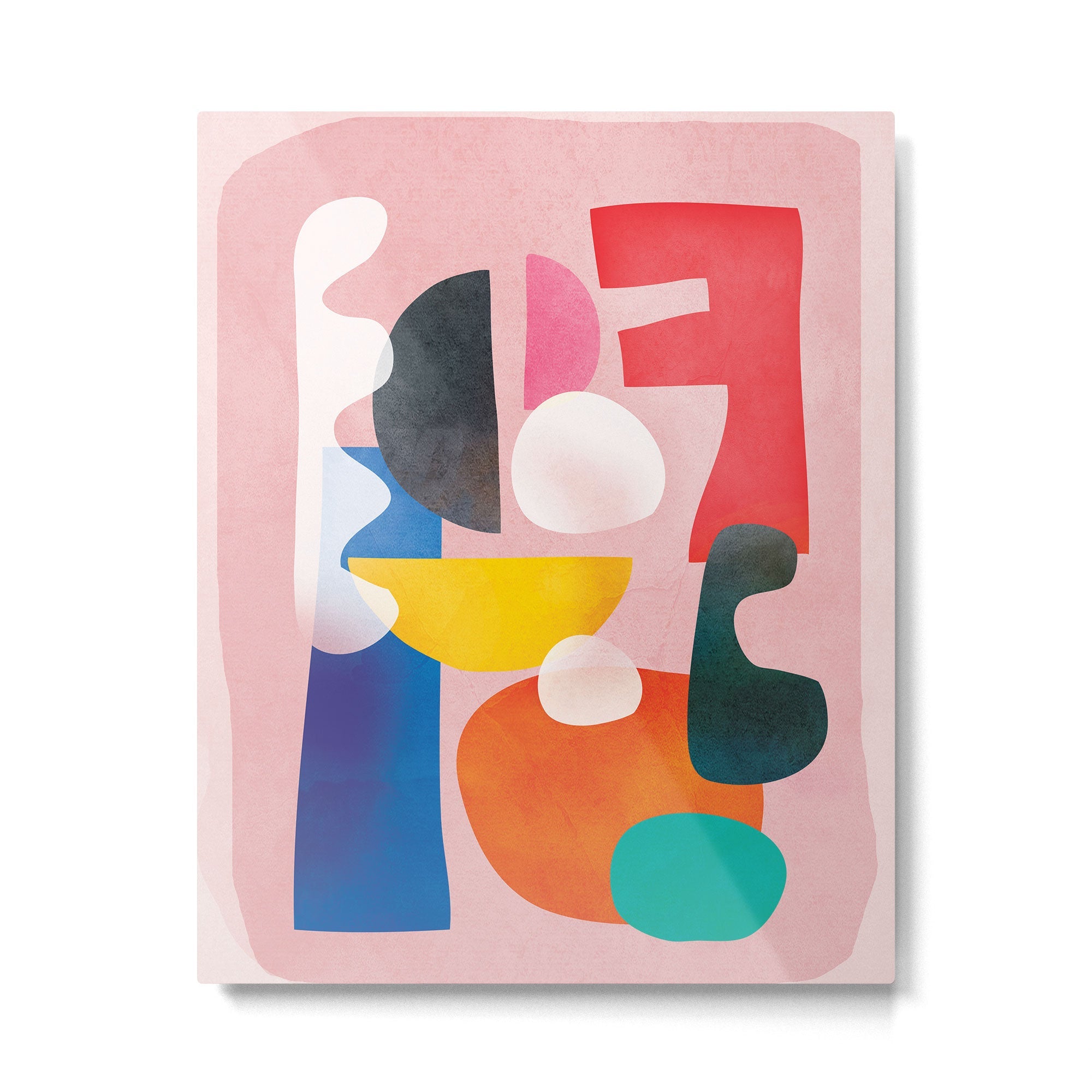 Abstract Modern Art 23  Metal Print | TeksDecor