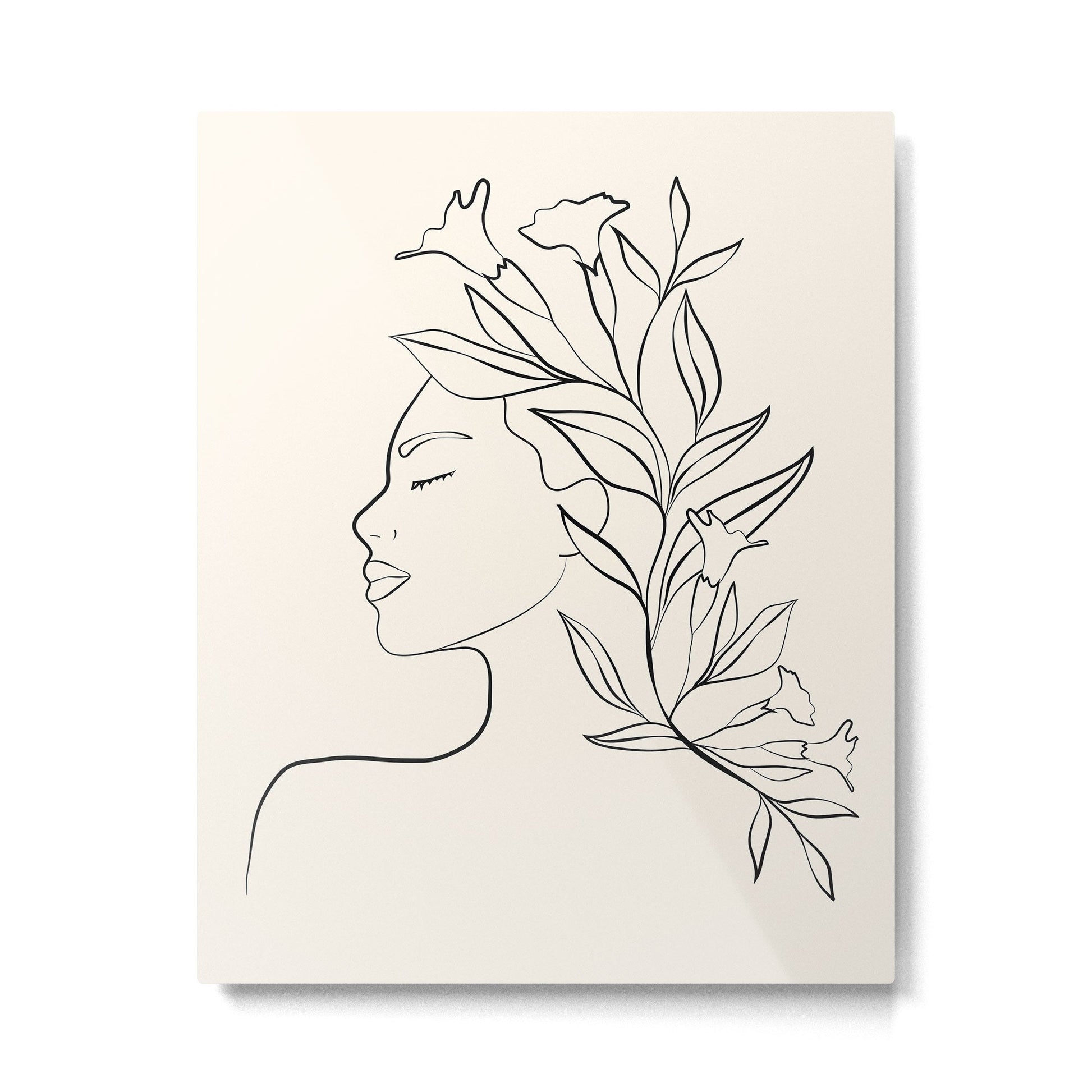 Blooming I Metal Print | TeksDecor