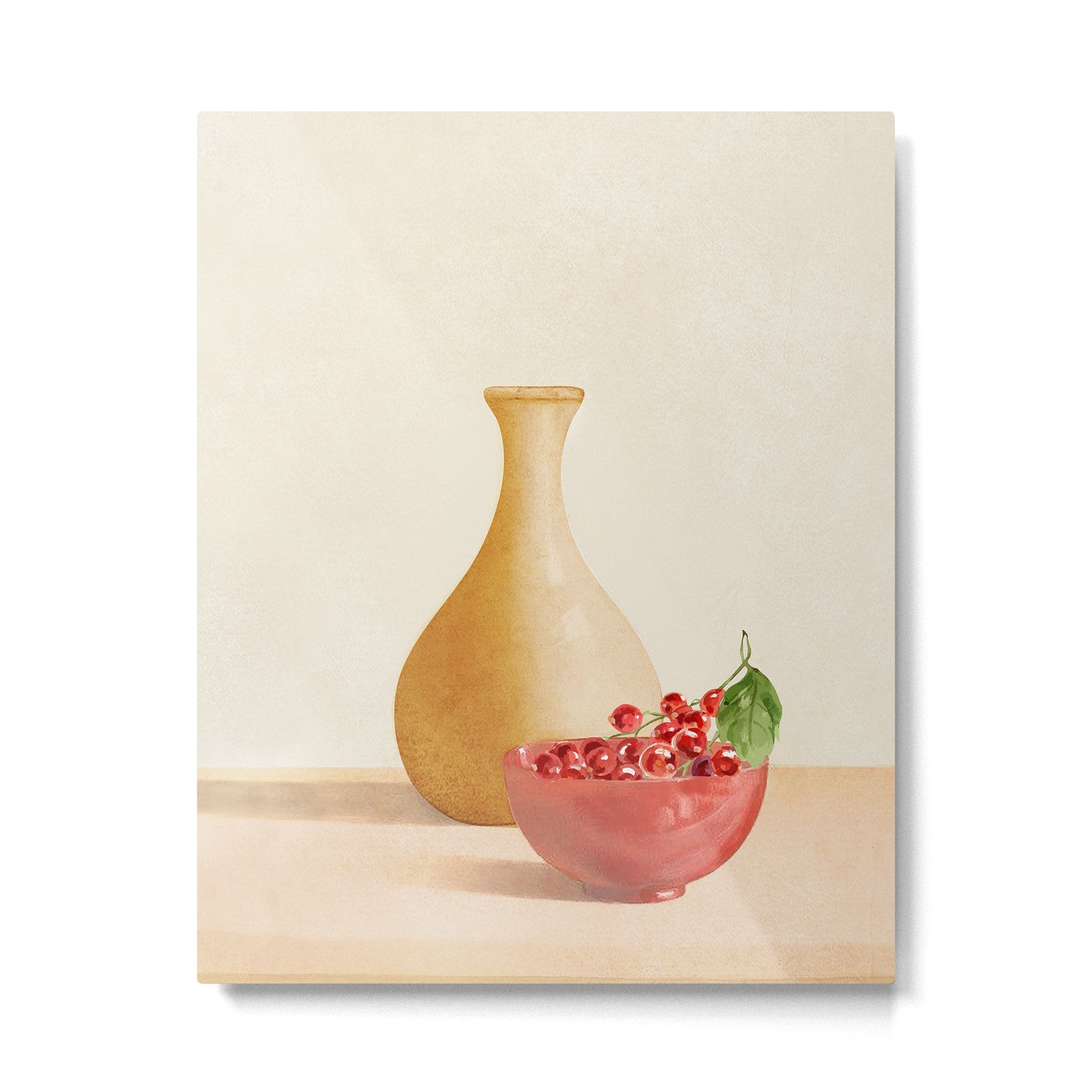 Cherries II Metal Print | TeksDecor