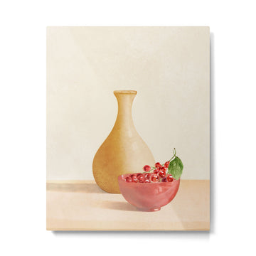 Cherries II Metal Print | TeksDecor