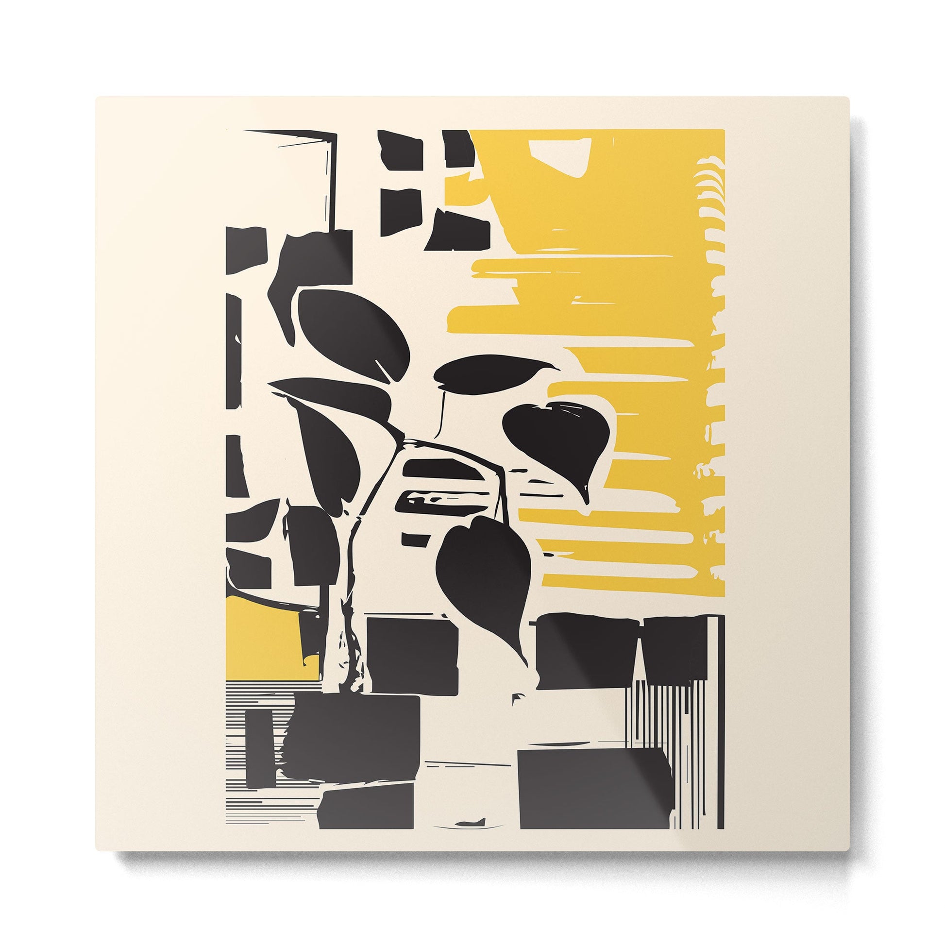 City Lights 2 Metal Print | TeksDecor