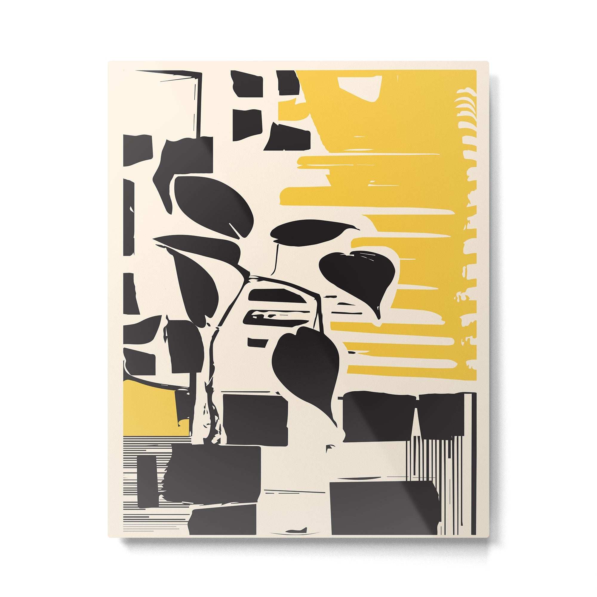 City Lights 2 Metal Print | TeksDecor
