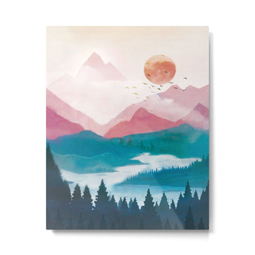 Wilderness Becomes Alive at Night II Metal Print | TeksDecor
