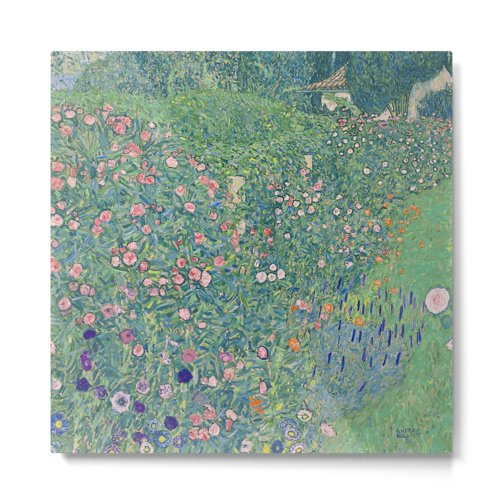 Gustav Klimt Italian GardenLand 1913 Metal Print | TeksDecor