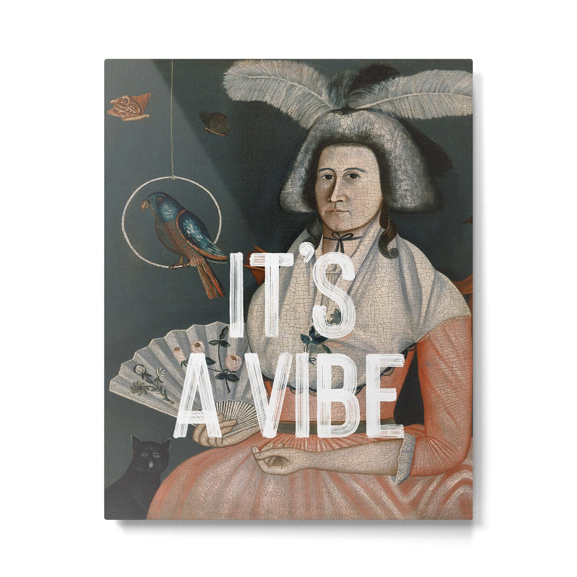 It's A Vibe Metal Print | TeksDecor