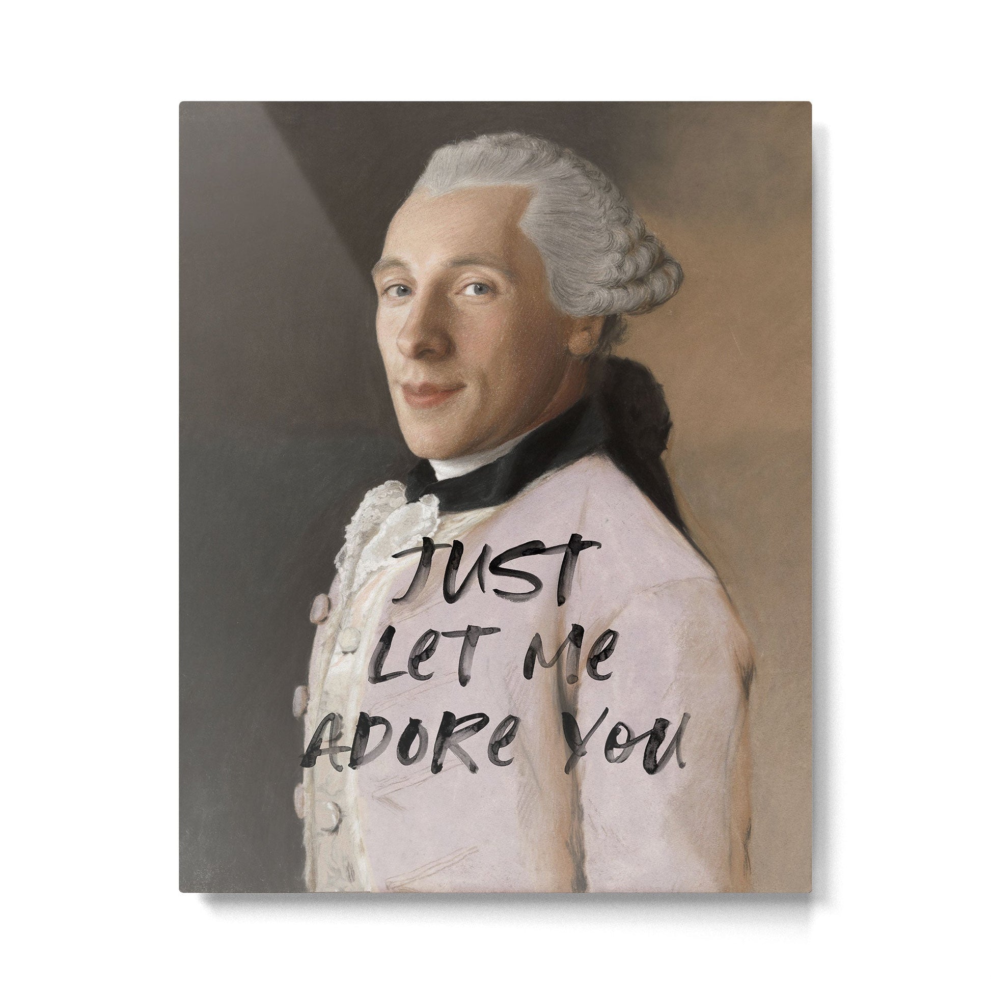 Just Let Me Adore You Metal Print | TeksDecor