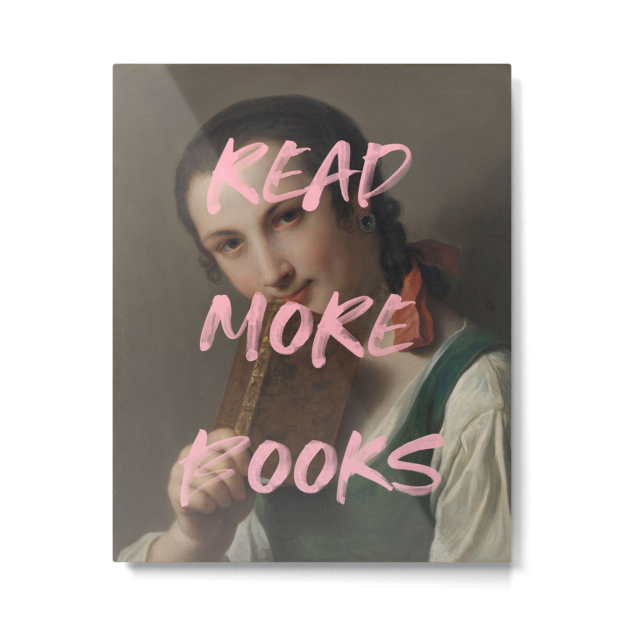 Read More Books Metal Print | TeksDecor