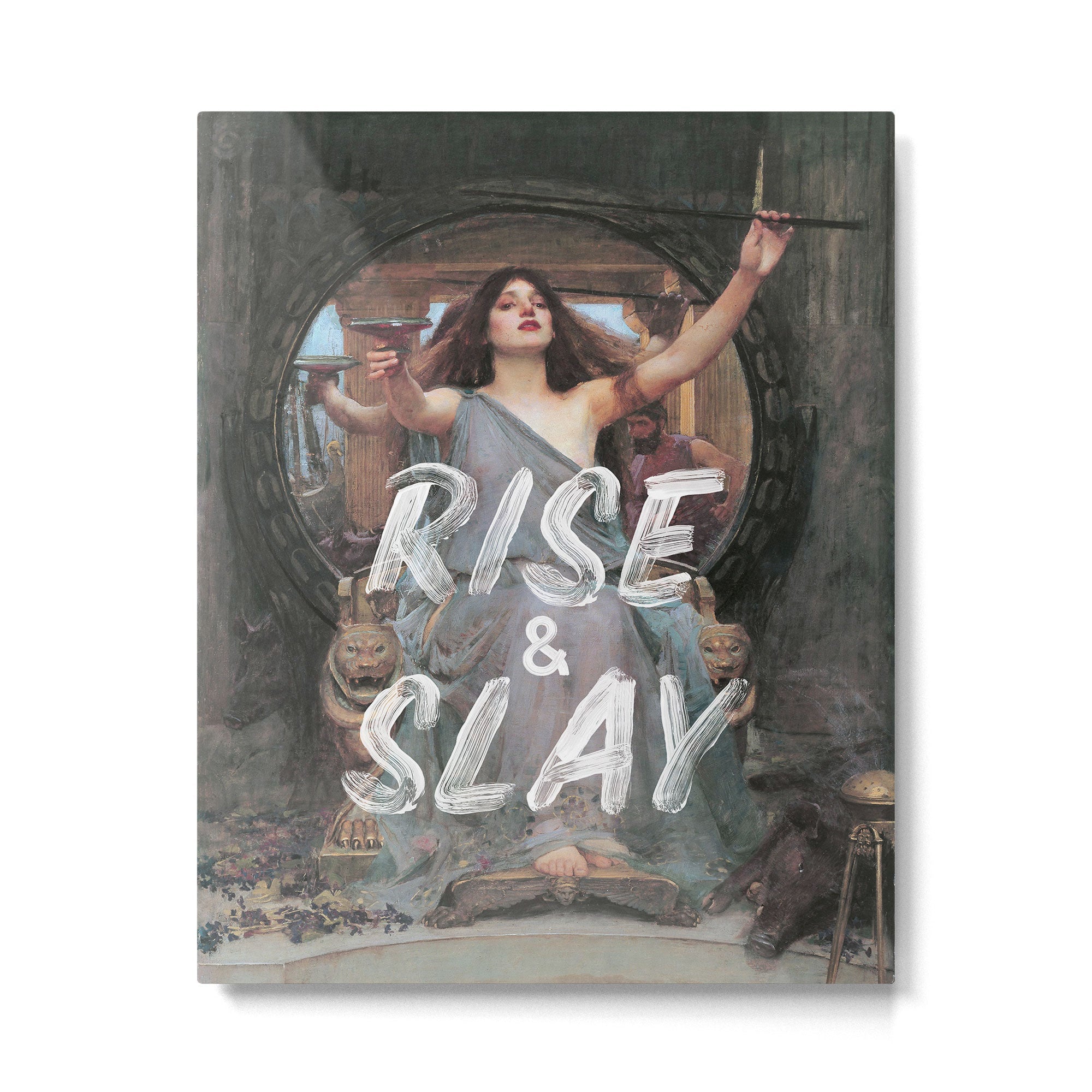 Rise and Slay Metal Print | TeksDecor