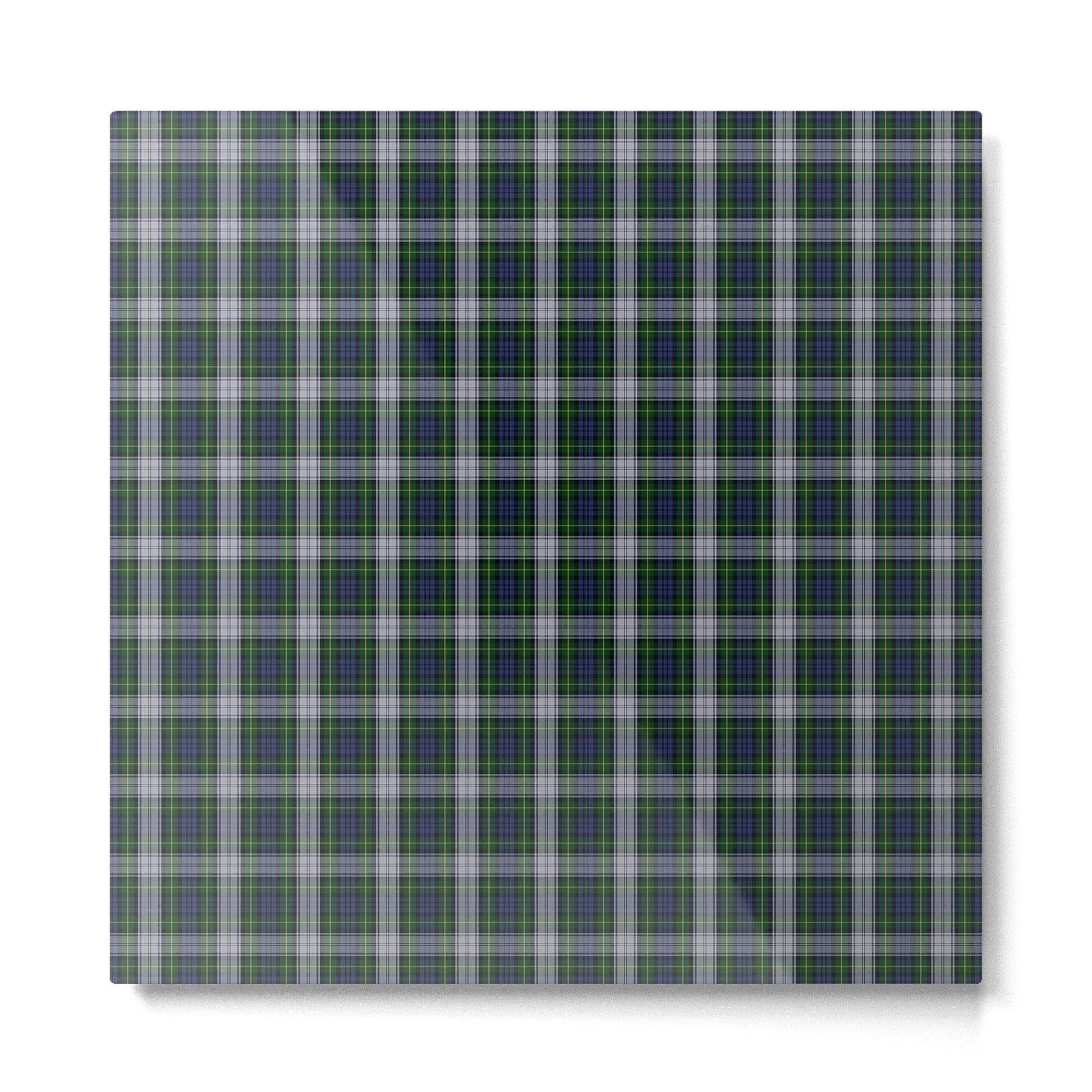 Dress Gordon Scottish Tartan Plaid Pattern Metal Print | TeksDecor