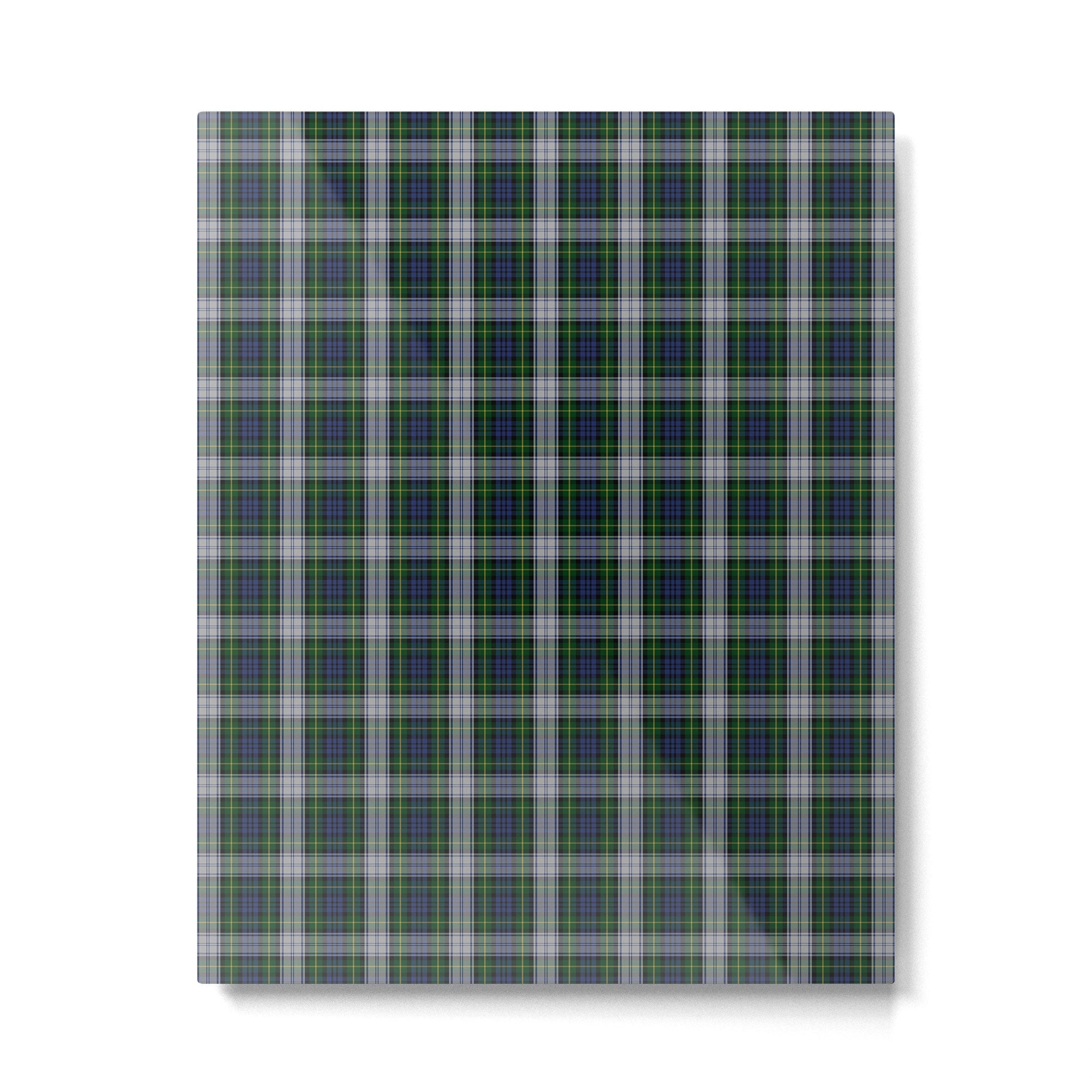 Dress Gordon Scottish Tartan Plaid Pattern Metal Print | TeksDecor
