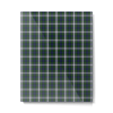 Dress Gordon Scottish Tartan Plaid Pattern Metal Print | TeksDecor