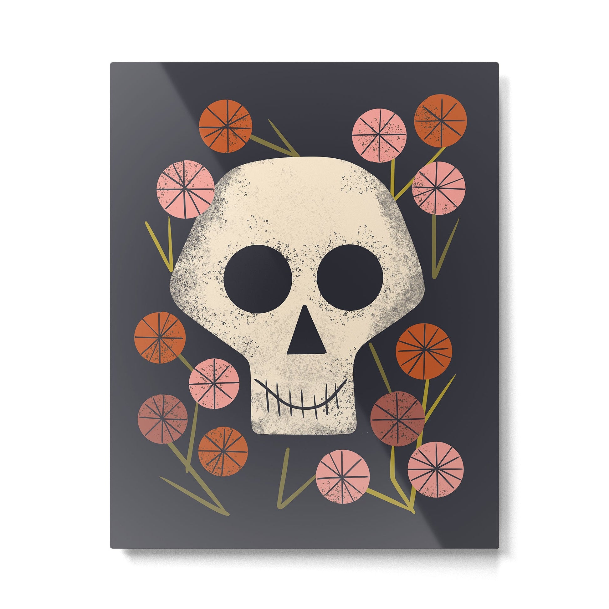 Life And Death Metal Print | TeksDecor