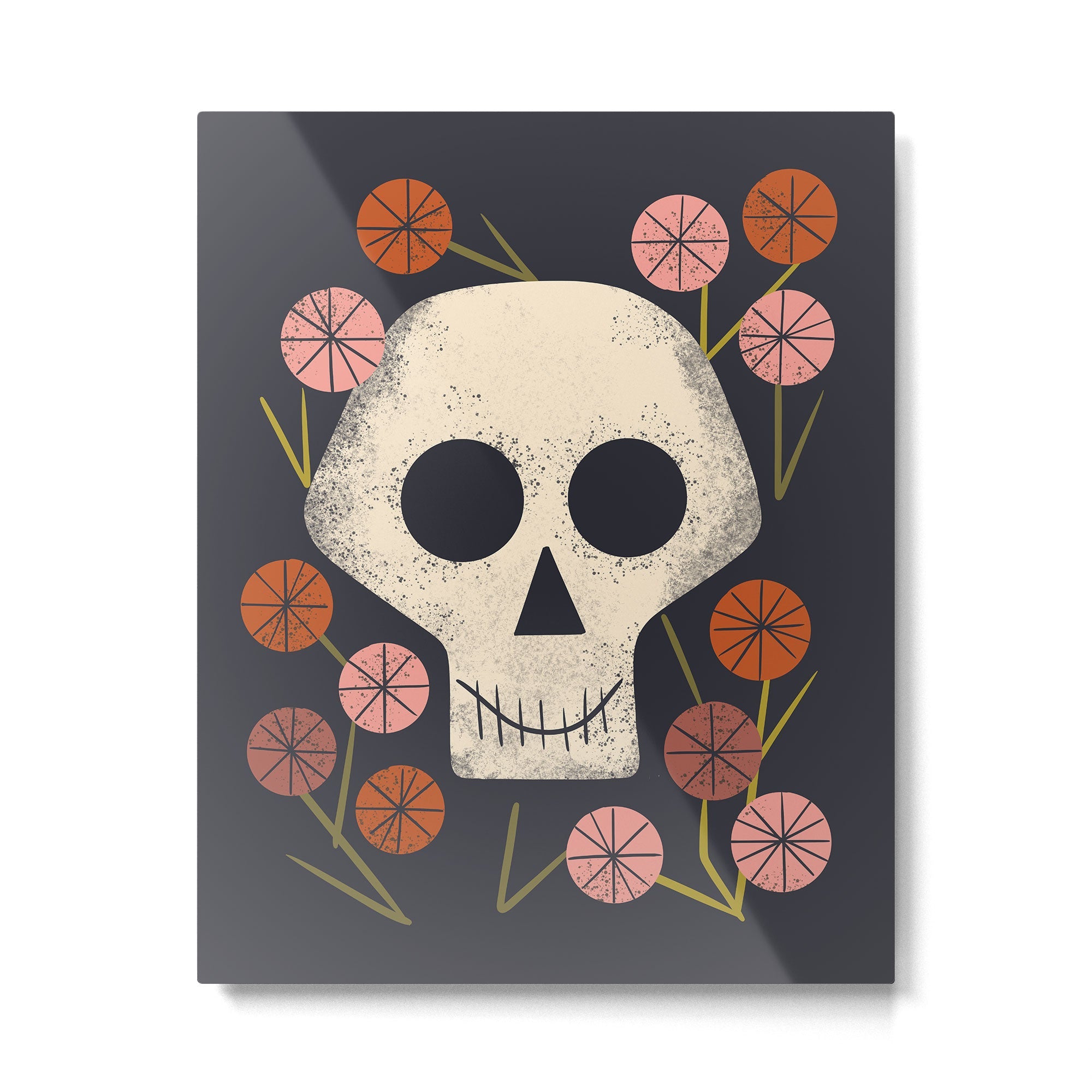 Life And Death Metal Print | TeksDecor