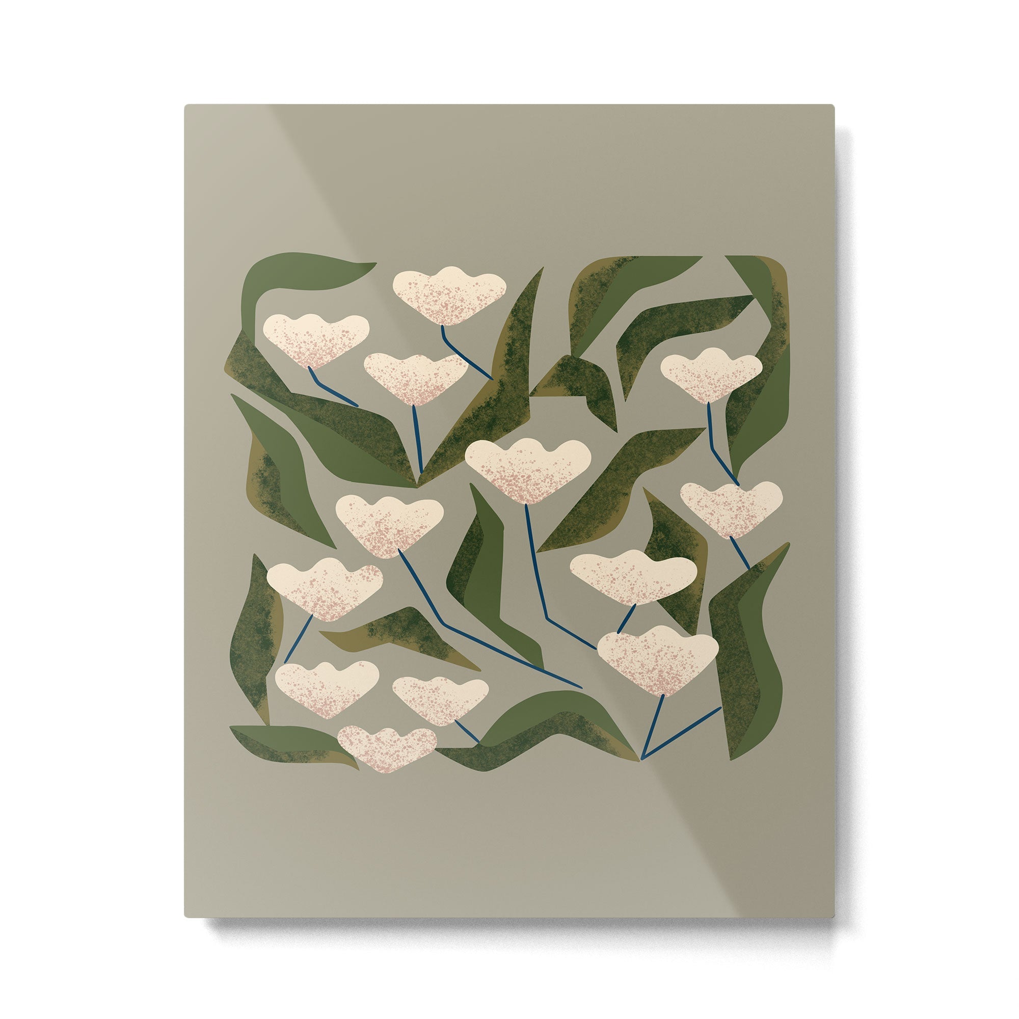 Snowdrops Metal Print | TeksDecor