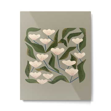 Snowdrops Metal Print | TeksDecor