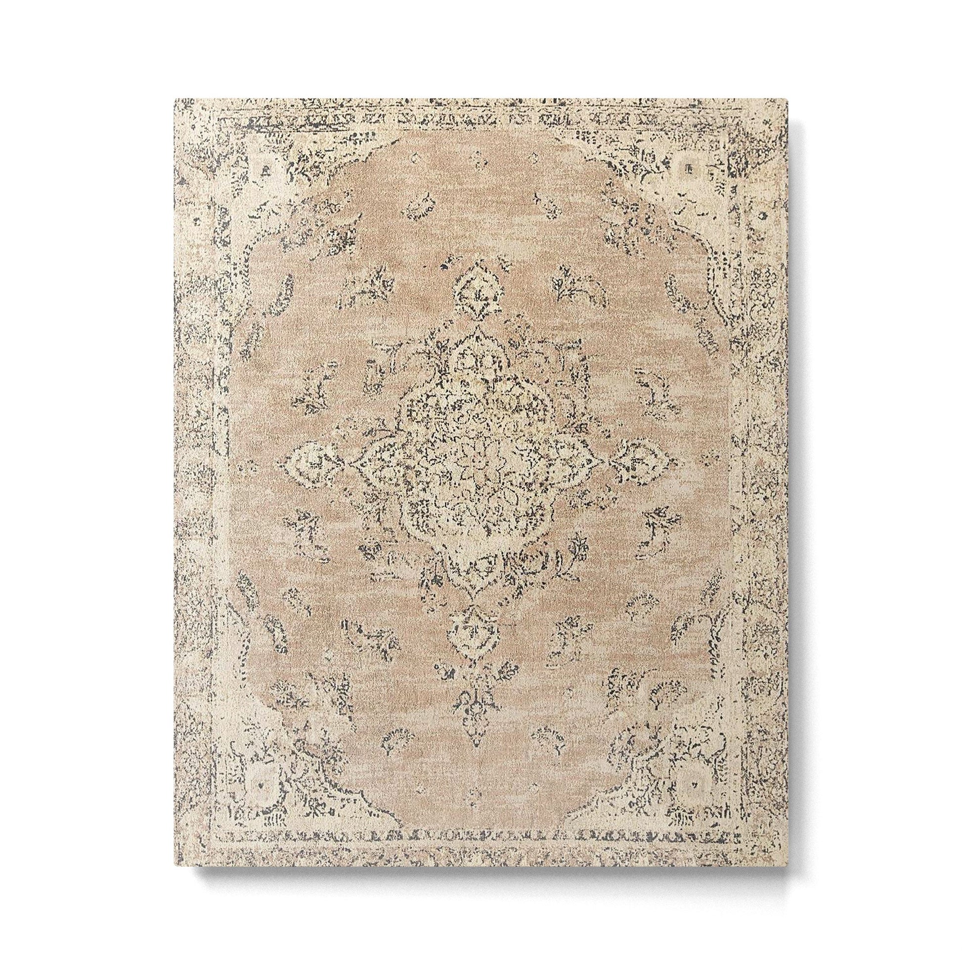 Heritage Vintage Rug Design Metal Print | TeksDecor