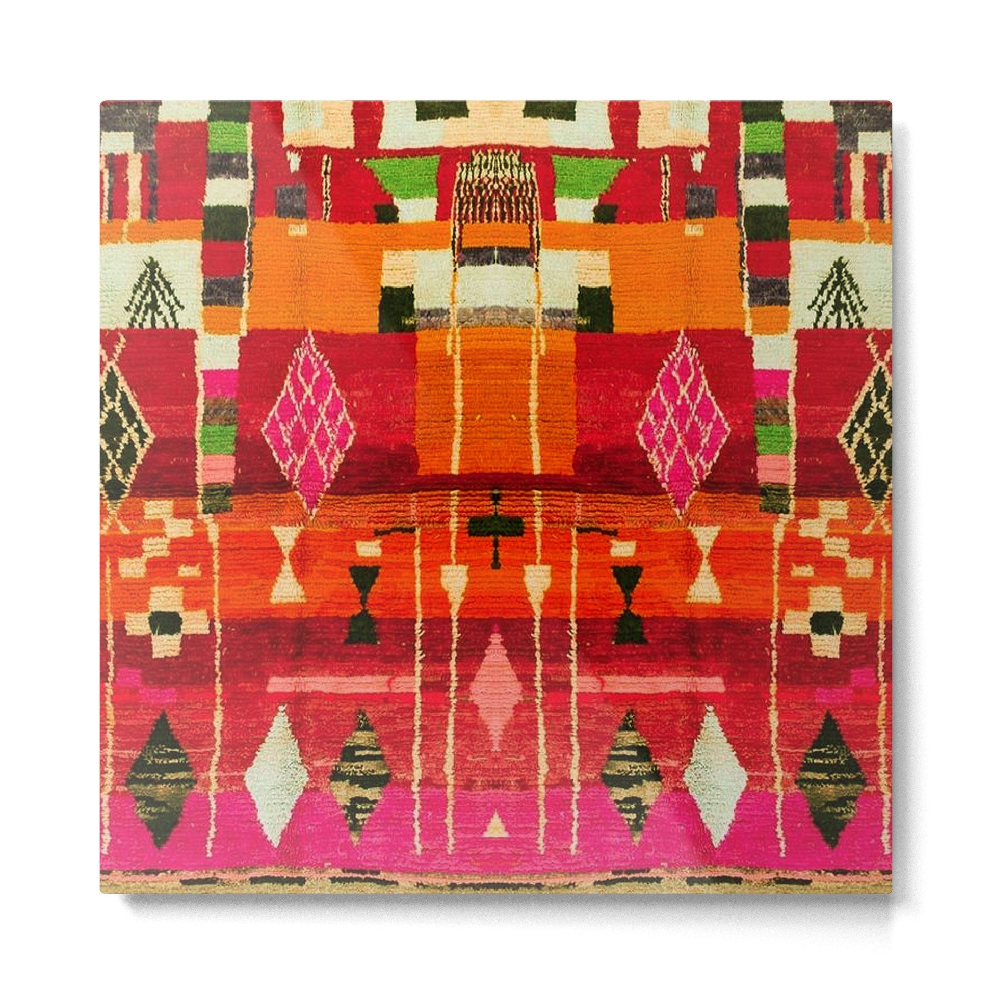 Moroccan Berber Traditional Style Metal Print | TeksDecor