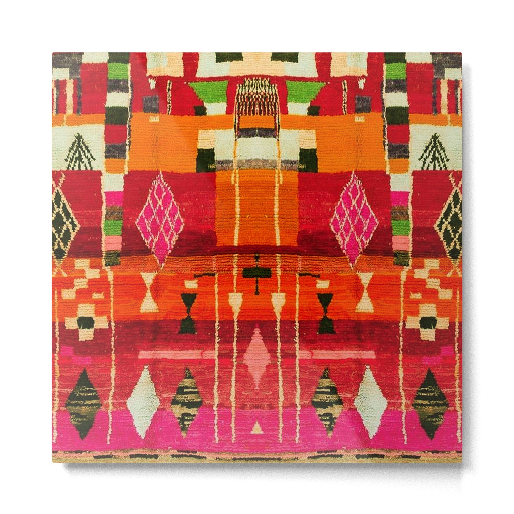 Moroccan Berber Traditional Style Metal Print | TeksDecor