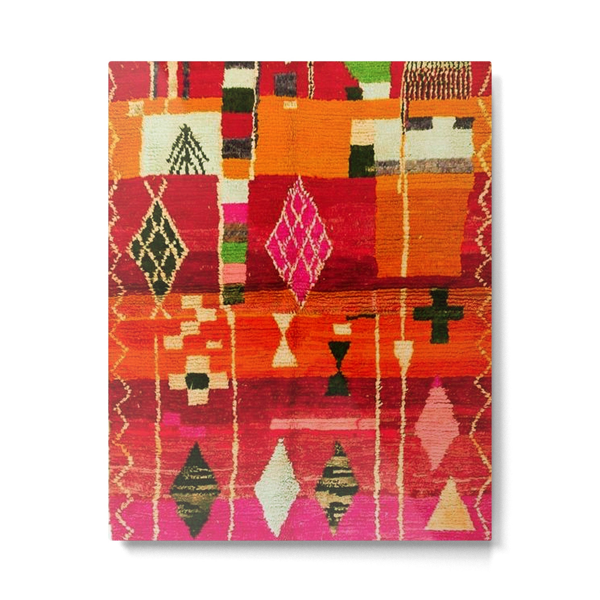 Moroccan Berber Traditional Style Metal Print | TeksDecor