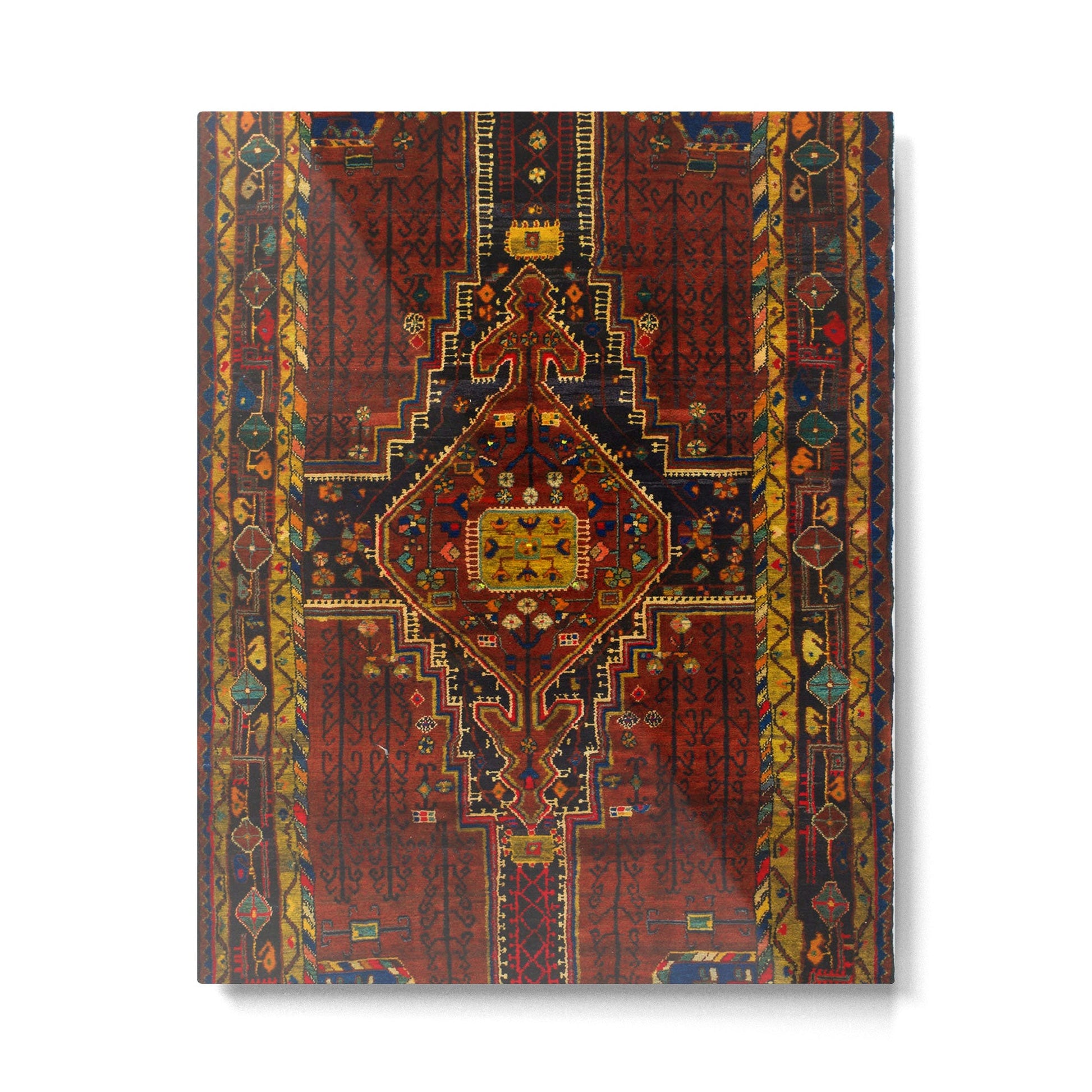 Moroccan Heritage Design Metal Print | TeksDecor