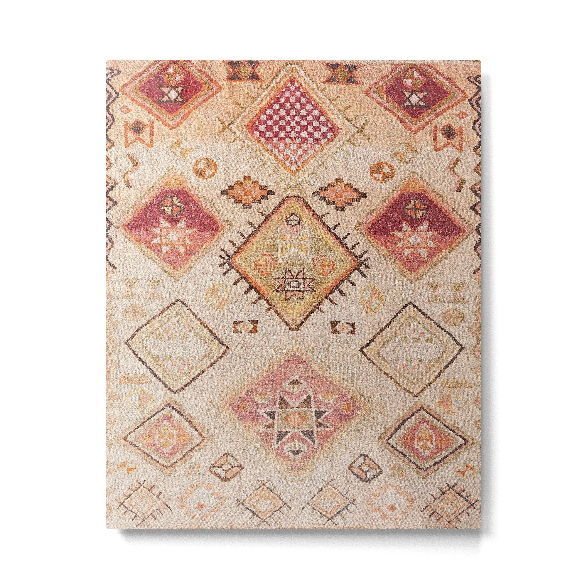 Moroccan Vintage Design Metal Print | TeksDecor