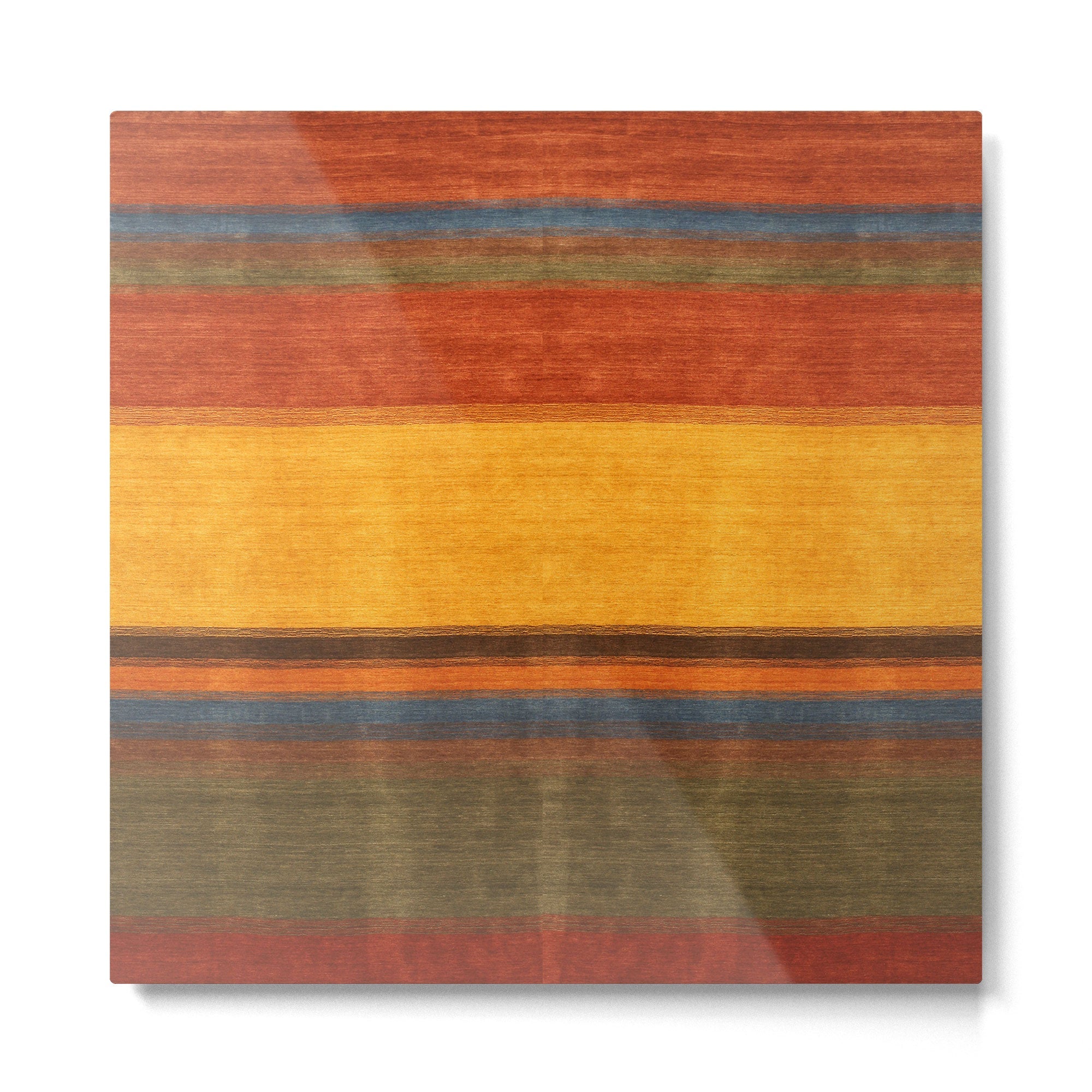 Traditional Rug Artwork Metal Print | TeksDecor