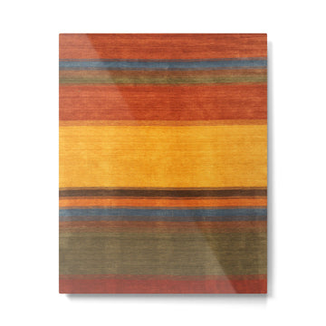 Traditional Rug Artwork Metal Print | TeksDecor